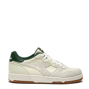 Diadora Deuce M2 Hairy Trainer White / Foliage Green - Parasol Store