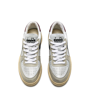 Diadora MI Basket Low Used Gray Pelican Diadora