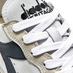 Diadora MI Basket Low Used Gray Pelican Diadora