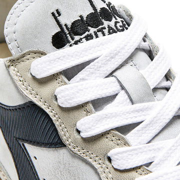 Diadora MI Basket Low Used Gray Pelican Diadora