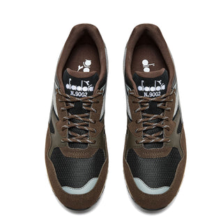 Diadora N9002 Polar Dark Brown Trainer Dark Brown - Parasol Store