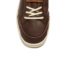 Diadora Prestige Brogue Italia Trainer Brown Rubber