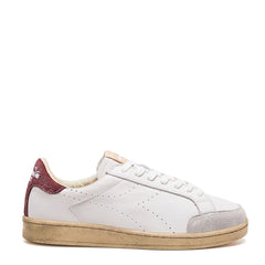 Diadora Prestige Plain Used Trainer Barn Red