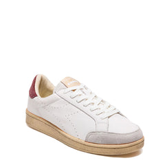 Diadora Prestige Plain Used Trainer Barn Red