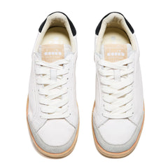 Diadora Prestige Plain Used Trainer White / Black