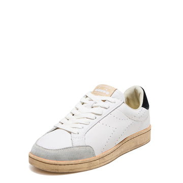 Diadora Prestige Plain Used Trainer White / Black