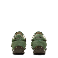 Diadora Rally Waxed Trainer Green Chive