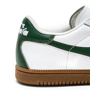 Diadora Trainer White / Foliage Green - Parasol Store