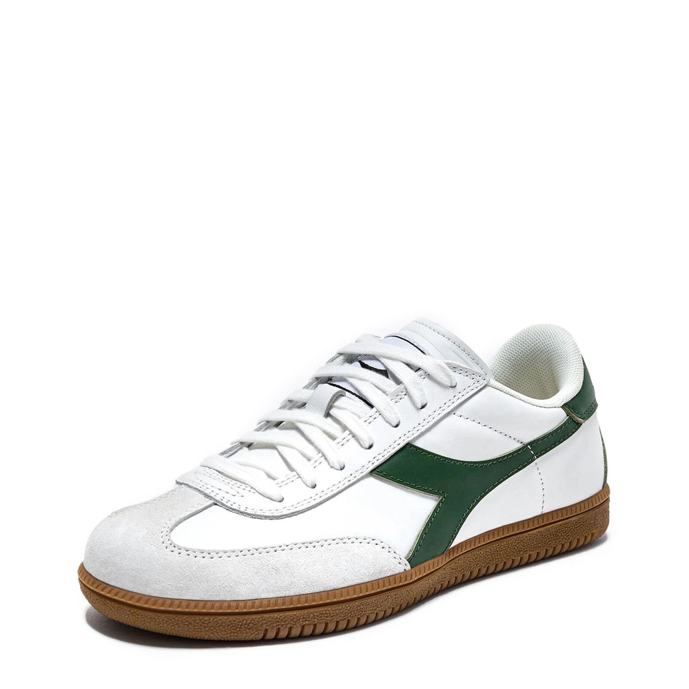 Diadora Trainer White / Foliage Green - Parasol Store