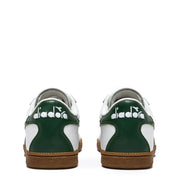 Diadora Trainer White / Foliage Green - Parasol Store