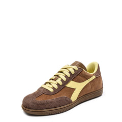 Diadora Womens Hairy Trainer Brown Gianduia - Parasol Store