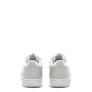 Diadora Womens Magic Basket Low Leather Trainer Dawn Blue / White Diadora