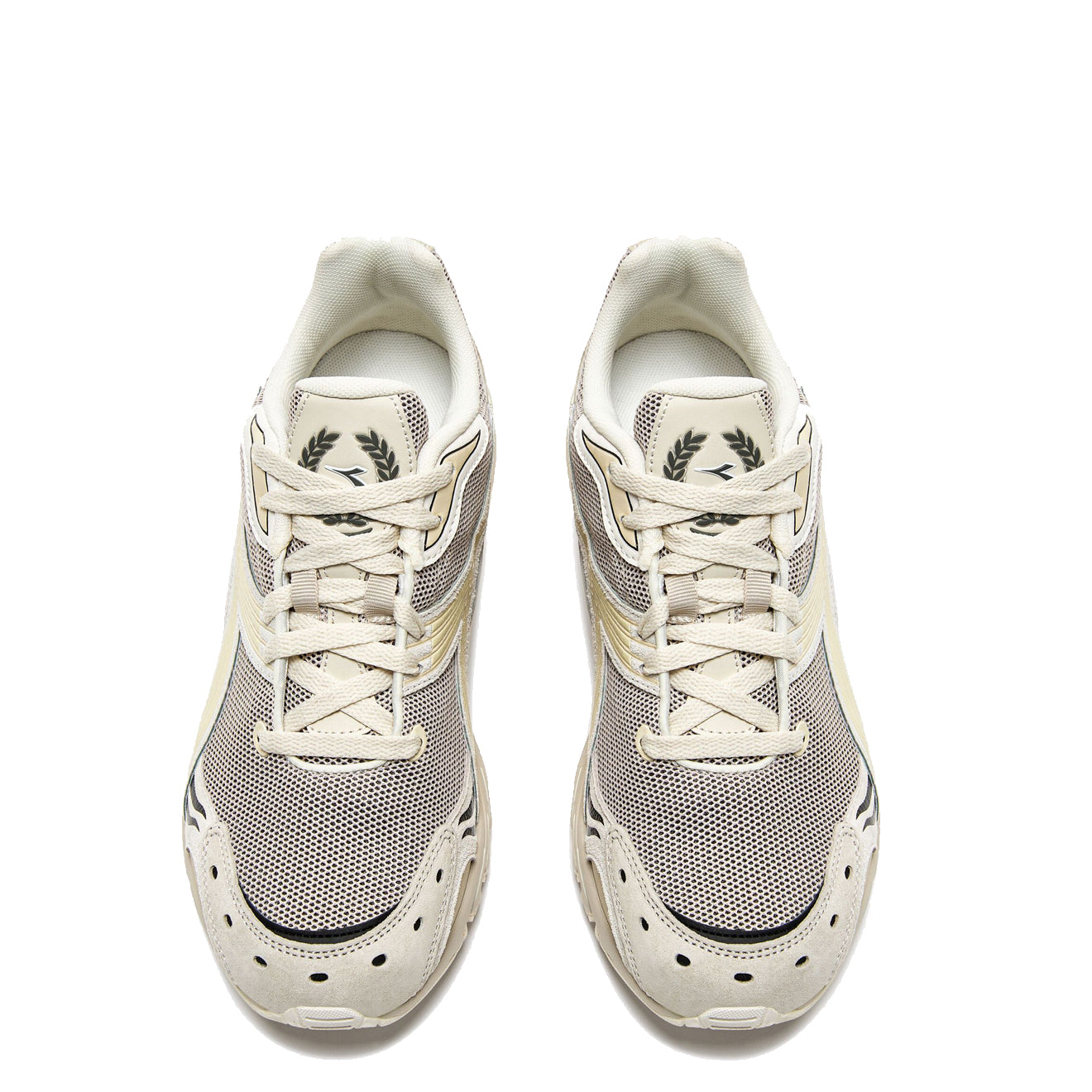 Diadora Womens Mythos Propulsion 280 M2 Suede Trainer Fog / Silver Gray Diadora
