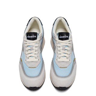 Diadora Womens Race Suede SW Trainer Dream Blue / Moon Gray - Parasol Store