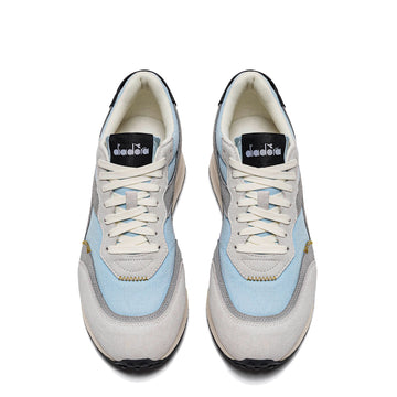 Diadora Womens Race Suede SW Trainer Dream Blue / Moon Gray - Parasol Store