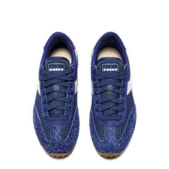 Diadora Womens Rally Trainer Blue Regista - Parasol Store