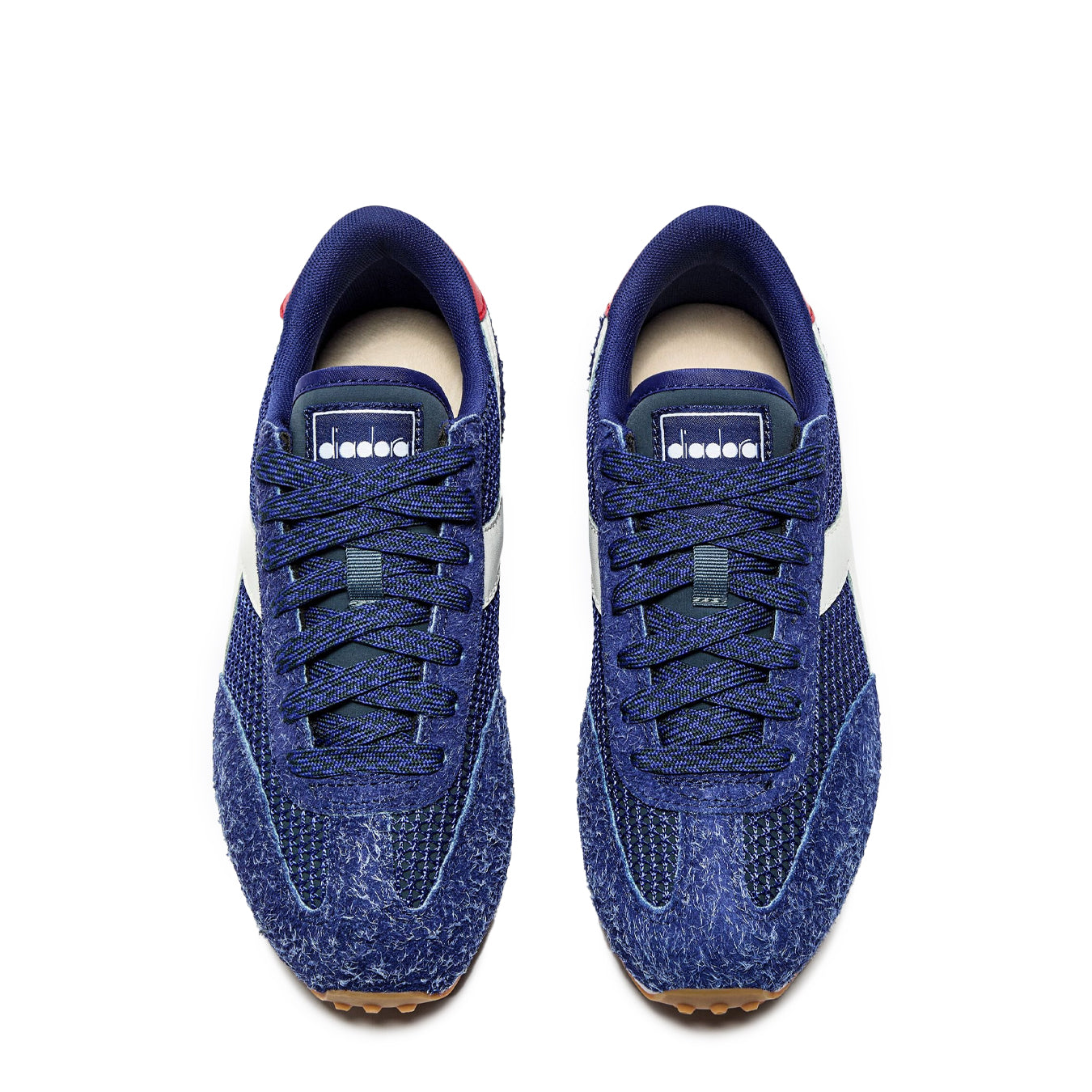 Diadora Womens Rally Trainer Blue Regista - Parasol Store