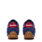Diadora Womens Rally Trainer Blue Regista - Parasol Store
