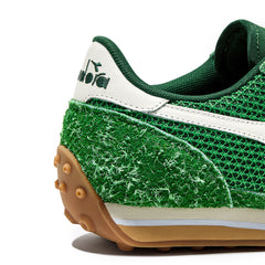Diadora Womens Rally Trainer Green Peas Cream - Parasol Store