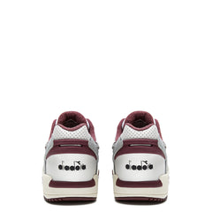 Diadora Womens Winner SL Trainer Moon Rock / Malaga Red Diadora