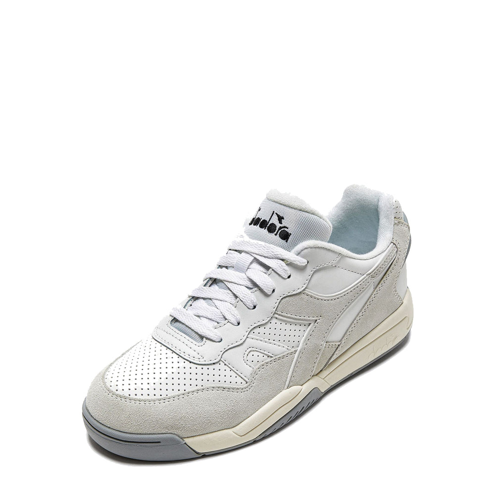 Diadora Womens Winner SL Trainer White/White - Parasol Store