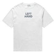 Left Hand Distressed Graphic Tee  Off White - Parasol Store