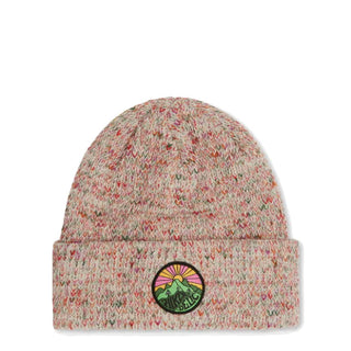 Hikerdelic x Druthers Recycled Melange Ribbed Beanie - Purple Green - Parasol Store