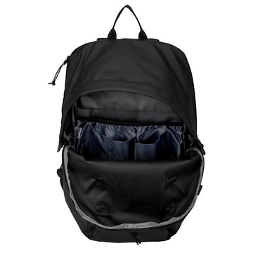 ​Elliker Kiln Hooded Zip Top Backpack 22L Black 