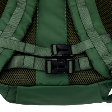 Elliker Kiln Hooded Zip Top Backpack 22L Green - Parasol Store