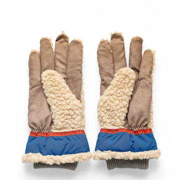 Elmer Teddy Glove Beige/Navy