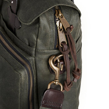Filson 24-Hour Tin Cloth Briefcase Otter Green - Parasol Store