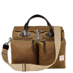Filson 24 Hour Tin Briefcase Dark Tan