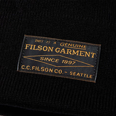 Filson Ballard Watch Cap Black - Parasol Store