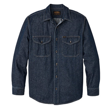 Filson Denim Guide Shirt Rinse Indigo - Parasol Store
