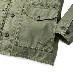Filson Field Cruiser Jacket Reverse Sateen Washed Fatigue Green