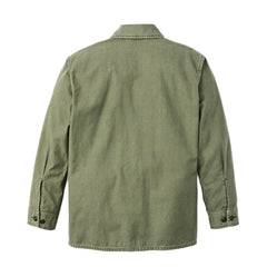 Filson Field Cruiser Jacket Reverse Sateen Washed Fatigue Green