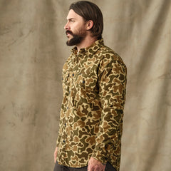 Filson Field Flannel Shirt Buckskin Camo