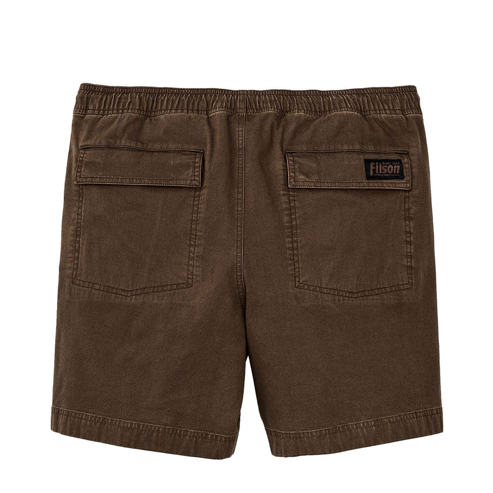 Filson Granite Mountain Pull On Shorts Dark Earth - Parasol Store