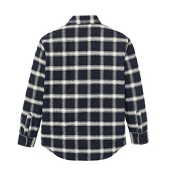 Filson Insulated Flannel Jac-Shirt Navy / Cream Plaid