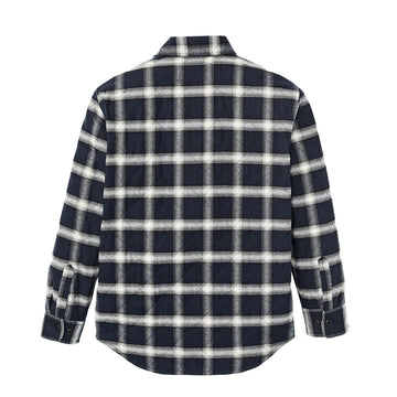 Filson Insulated Flannel Jac-Shirt Navy / Cream Plaid