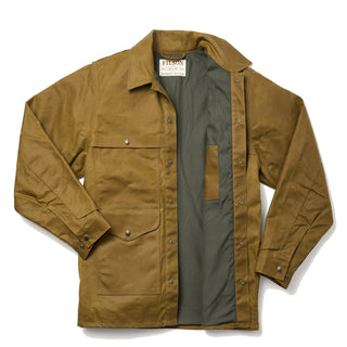 Filson Lined Tin Cruiser Jacket Dark Tan - Parasol Store