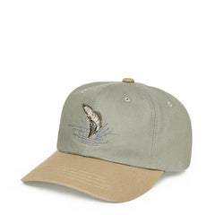 Filson Low-Profile Logger Cap Embroidery Mist / Leaping Fish - Parasol Store