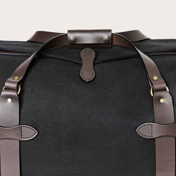 Filson Medium Rugged Twill Duffle Bag Black