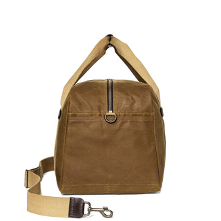 Filson Medium Tin Cloth Duffle Bag Dark Tan - Parasol Store