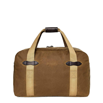 Filson Medium Tin Cloth Duffle Bag Dark Tan - Parasol Store