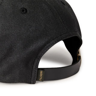 Filson Oil Tin Low-Profile Logger Cap Black - Parasol Store