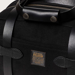 Filson Rugged Twill XS Compact Duffle Bag Black - Parasol Store