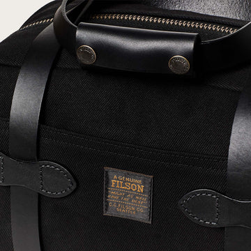 Filson Rugged Twill XS Compact Duffle Bag Black - Parasol Store
