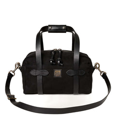 Filson Rugged Twill XS Compact Duffle Bag Black - Parasol Store