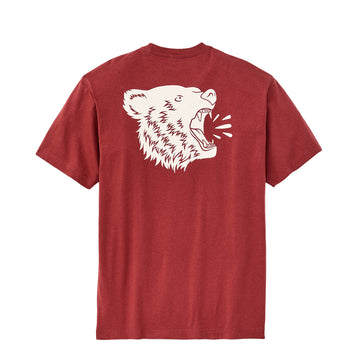 Filson S/S Bear Graphic T-Shirt Chili Oil